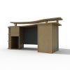 办公桌-家居-桌椅-VR/AR模型-3D城