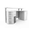 办公桌-家居-桌椅-VR/AR模型-3D城