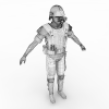 士兵-角色人体-男人-VR/AR模型-3D城