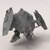 SD高达-角色人体-角色-VR/AR模型-3D城