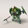 SD高达-角色人体-角色-VR/AR模型-3D城