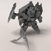 SD高达-角色人体-角色-VR/AR模型-3D城