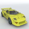 福特GT 40的高性能赛车-汽车-其它-VR/AR模型-3D城