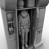 航天服箱-科技-航天卫星-VR/AR模型-3D城