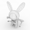 提莫兔宝宝-角色人体-角色-VR/AR模型-3D城