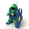 sd高达-角色人体-角色-VR/AR模型-3D城