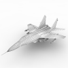 米格-29喷气式战斗机-飞机-军事飞机-VR/AR模型-3D城