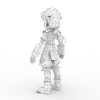 口袋西游人类-角色人体-角色-VR/AR模型-3D城