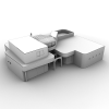高精致小区别墅-建筑-住宅-VR/AR模型-3D城