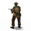 部队军人-角色人体-男人-VR/AR模型-3D城