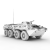BTR80-汽车-军事汽车-VR/AR模型-3D城