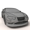 跑车-汽车-家用汽车-VR/AR模型-3D城