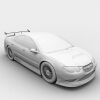 跑车-汽车-家用汽车-VR/AR模型-3D城