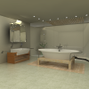 浴室-建筑-卫浴-VR/AR模型-3D城