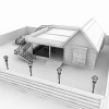 房子外观-建筑-住宅-VR/AR模型-3D城