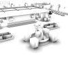 Lorencia city from Mu Online game-建筑-古建筑-VR/AR模型-3D城