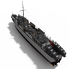 军舰-船舶-军事船舶-VR/AR模型-3D城