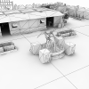 Lorencia city from Mu Online game-建筑-古建筑-VR/AR模型-3D城
