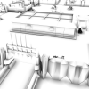 Lorencia city from Mu Online game-建筑-古建筑-VR/AR模型-3D城