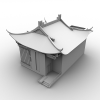 中国古建-建筑-古建筑-VR/AR模型-3D城