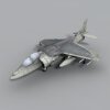 AV-8B鹞式-飞机-军事飞机-VR/AR模型-3D城