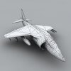 AV-8B鹞式-飞机-军事飞机-VR/AR模型-3D城