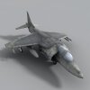 AV-8B鹞式-飞机-军事飞机-VR/AR模型-3D城