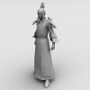神话OL角色-角色人体-角色-VR/AR模型-3D城