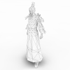 神话OL角色-角色人体-角色-VR/AR模型-3D城