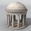 野外休闲亭子-建筑-基础设施-VR/AR模型-3D城