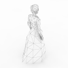 妇女-角色人体-女人-VR/AR模型-3D城