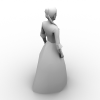 妇女-角色人体-女人-VR/AR模型-3D城