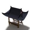 四角亭-建筑-古建筑-VR/AR模型-3D城