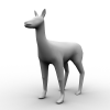 瞪羚-动植物-哺乳动物-VR/AR模型-3D城