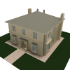 别墅-建筑-住宅-VR/AR模型-3D城