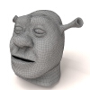 怪物史莱克-角色人体-角色-VR/AR模型-3D城
