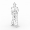 部队军人-角色人体-男人-VR/AR模型-3D城