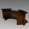 接待台-家居-桌椅-VR/AR模型-3D城
