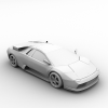 兰博基尼 Murcielago 跑车-汽车-家用汽车-VR/AR模型-3D城