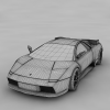 兰博基尼 Murcielago 跑车-汽车-家用汽车-VR/AR模型-3D城