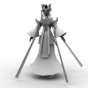 赤壁貂蝉-角色人体-角色-VR/AR模型-3D城