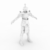 兵-角色人体-角色-VR/AR模型-3D城