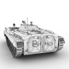 BMP1步兵战车-汽车-军事汽车-VR/AR模型-3D城