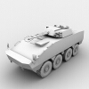 8X8轮式步兵战车-汽车-军事汽车-VR/AR模型-3D城