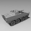 8X8轮式步兵战车-汽车-军事汽车-VR/AR模型-3D城
