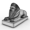 雕塑-文体生活-艺术品-VR/AR模型-3D城