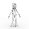 口袋西游人类-角色人体-角色-VR/AR模型-3D城