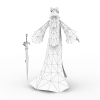 女-角色人体-角色-VR/AR模型-3D城