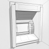 嵌入式自助取款机-建筑-办公-VR/AR模型-3D城