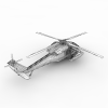 UH-60 Blackhawk-飞机-直升机-VR/AR模型-3D城